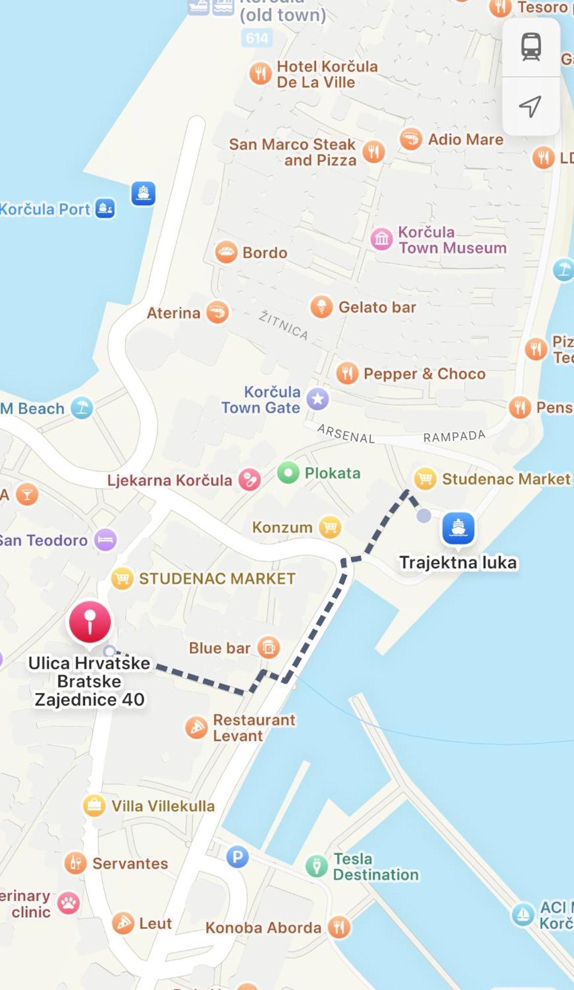 Milina Korcula Lejlighed Eksteriør billede